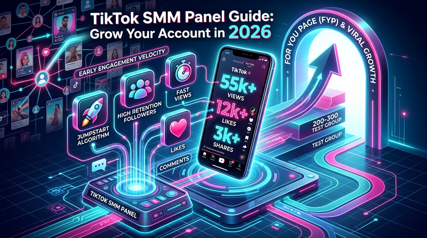 TikTok SMM Panel Guide 2026 — Best TikTok Growth Services by Ezkify