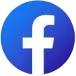 Facebook logo icon for social media services