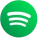 Spotify logo icon for SMM services