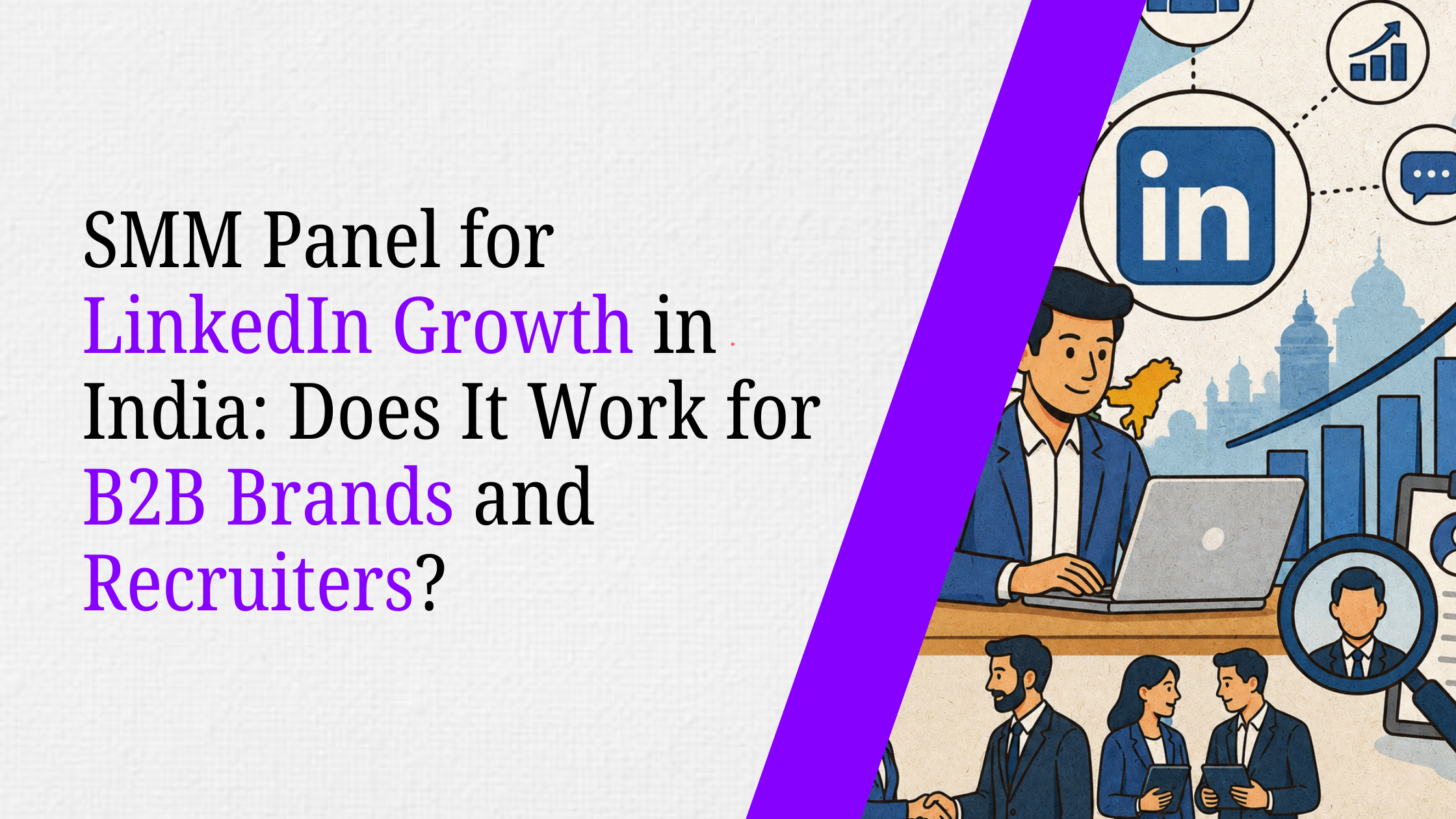 SMM Panel for LinkedIn Growth in India: Does It Work for B2B Brands and Recruiters?