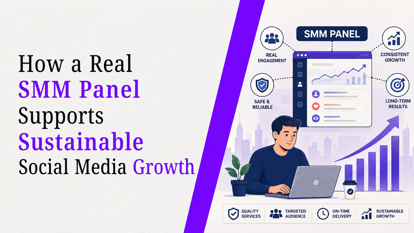Sustainable Social Media Growth: The Role of a Real SMM Panel