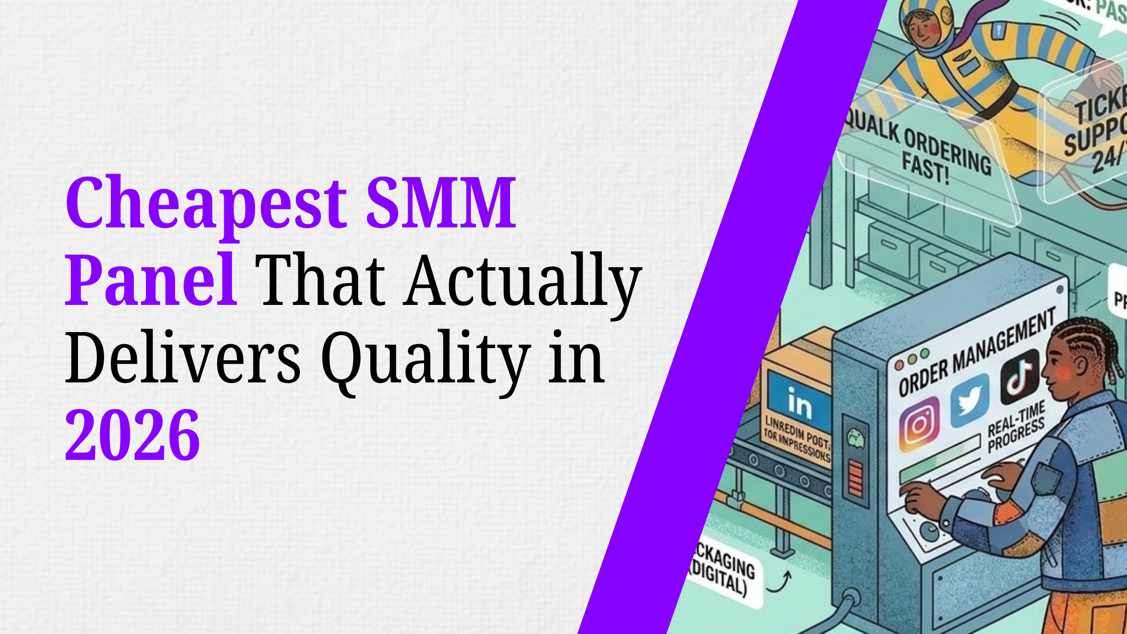 Cheapest SMM Panel That Actually Delivers Quality in 2026