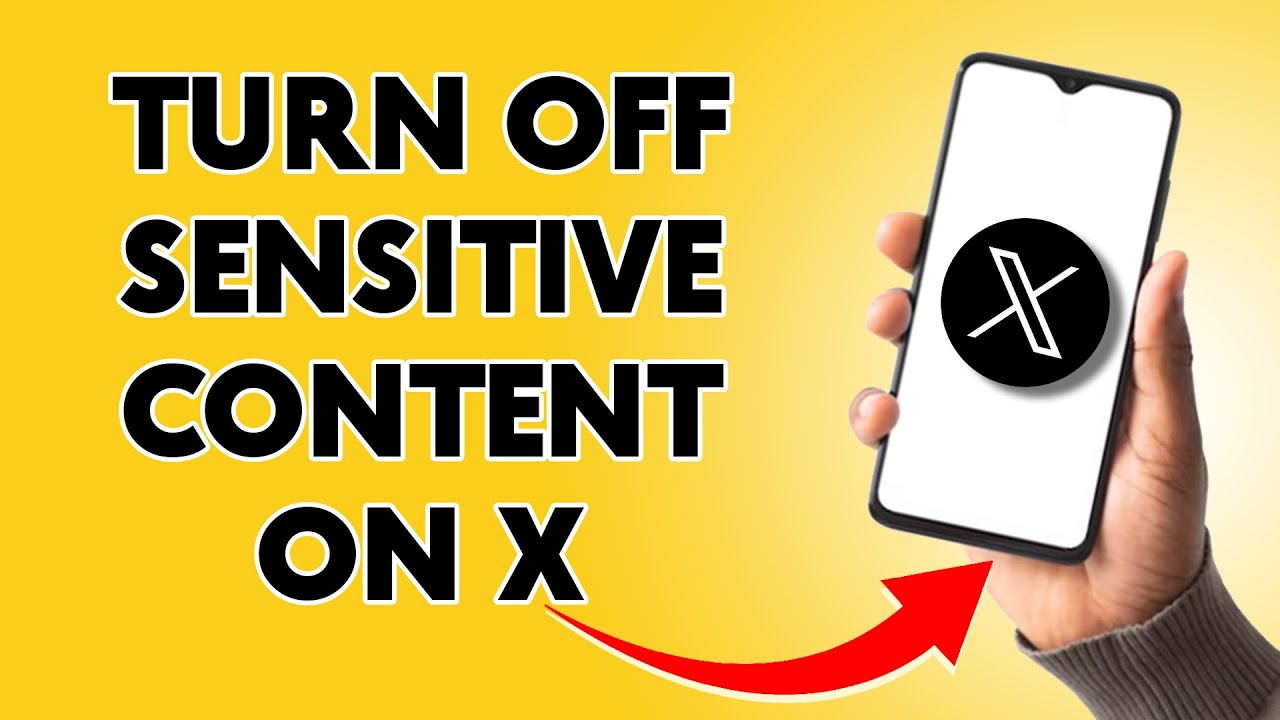 How To Turn Off X Sensitive Content Alert?