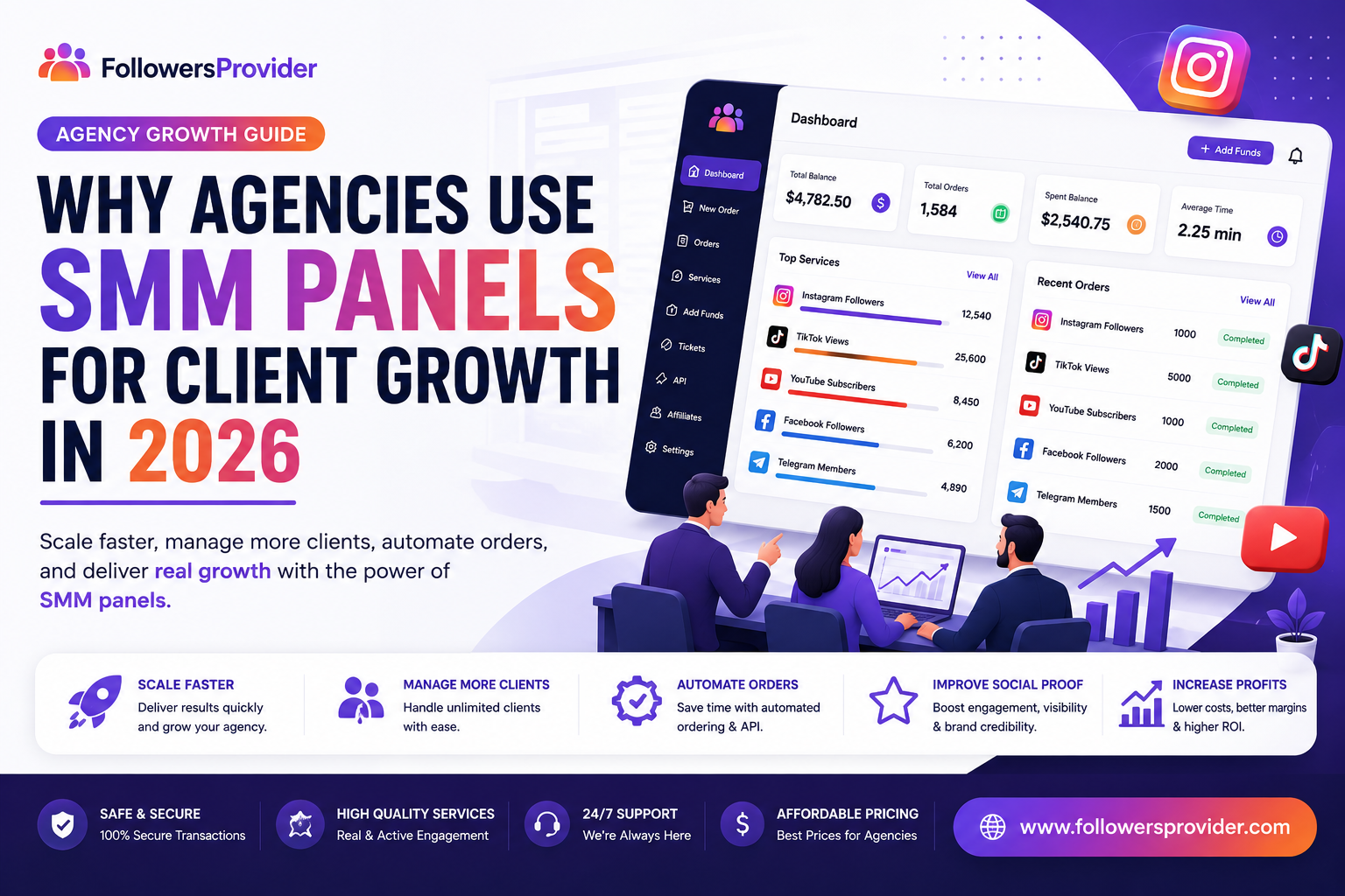 Why Agencies Use SMM Panels for Client Growth in 2026