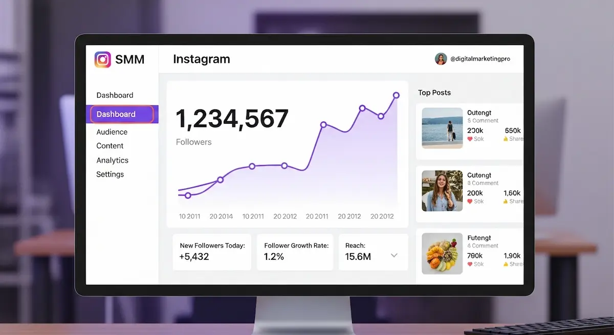 Qual o papel de painéis SMM no futuro do marketing para o Instagram