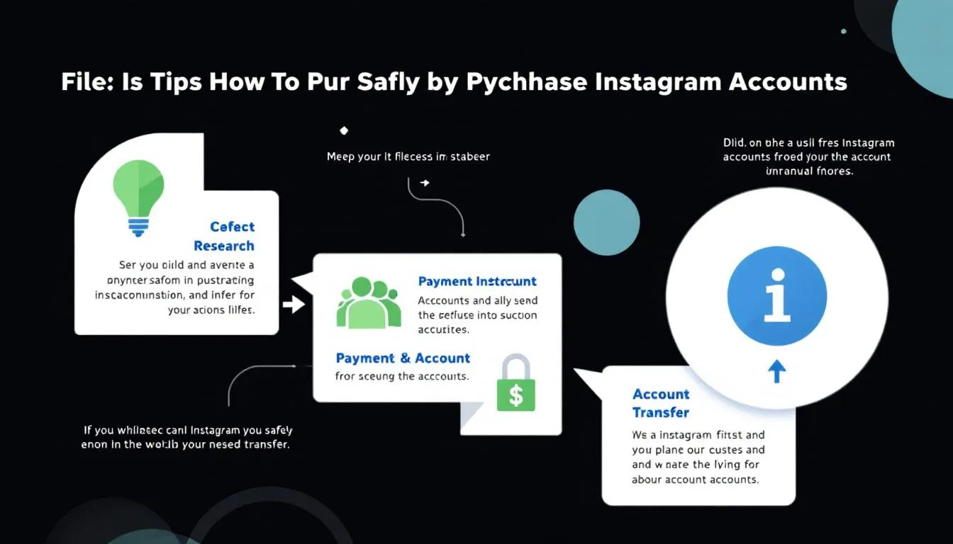 Steps to safely purchase Instagram accounts. Steps to safely purchase Instagram accounts.
