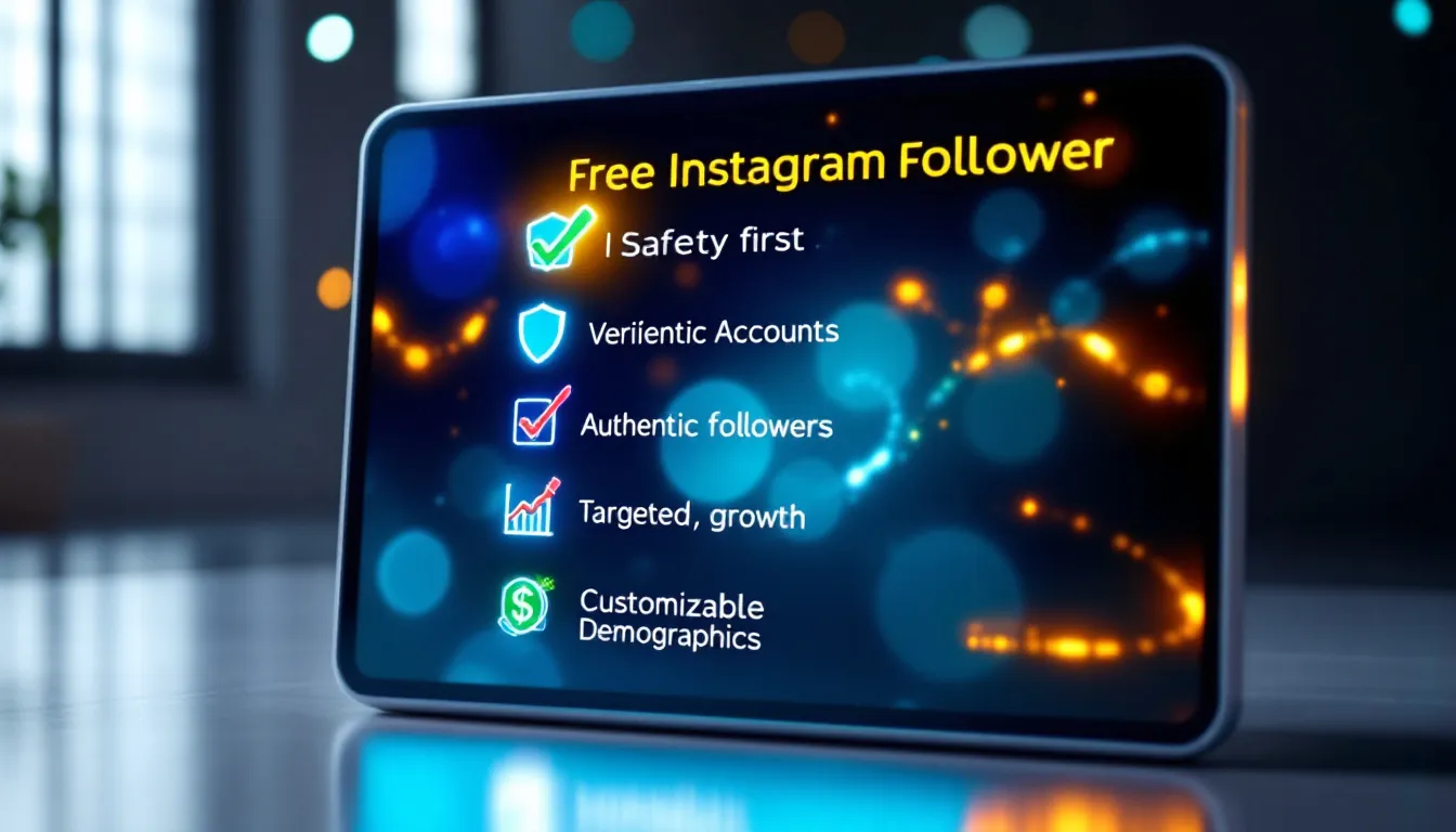 A checklist for choosing the best free Instagram follower service, including safety and effectiveness.