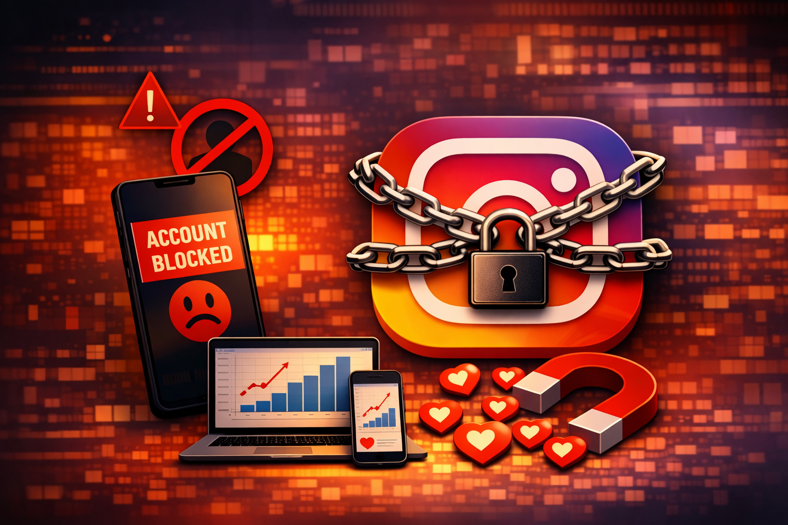 Мифы о теневом бане: За что реально блокируют Instagram