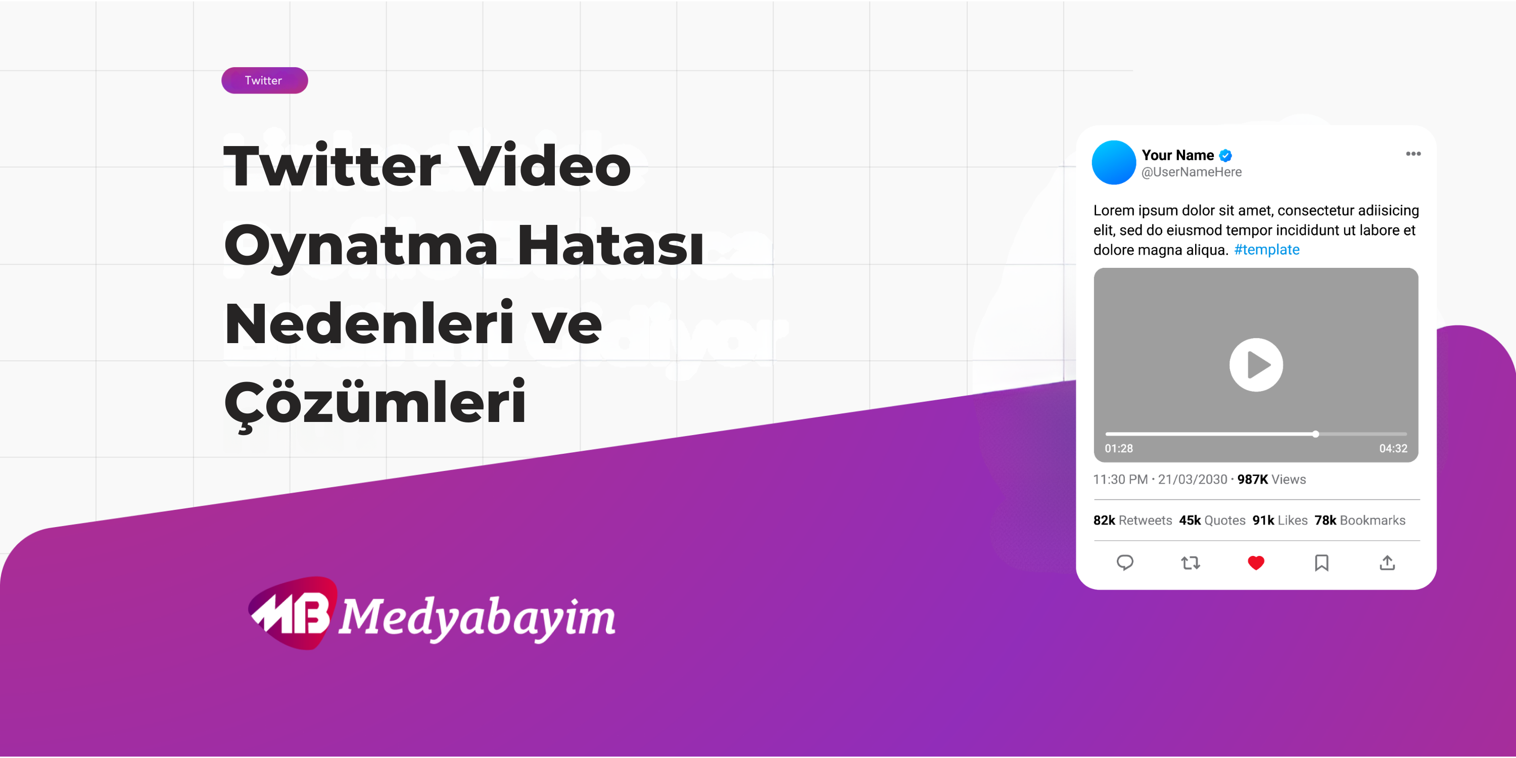 twitter video oynatma hatası