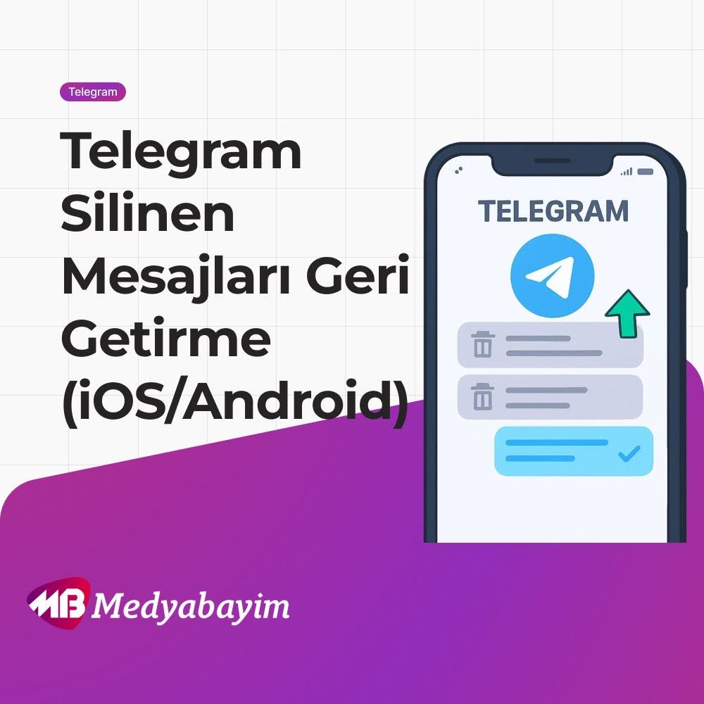 Telegram Silinen Mesajları Geri Getirme (iOS / Android) telegram silinen mesajları geri getirme