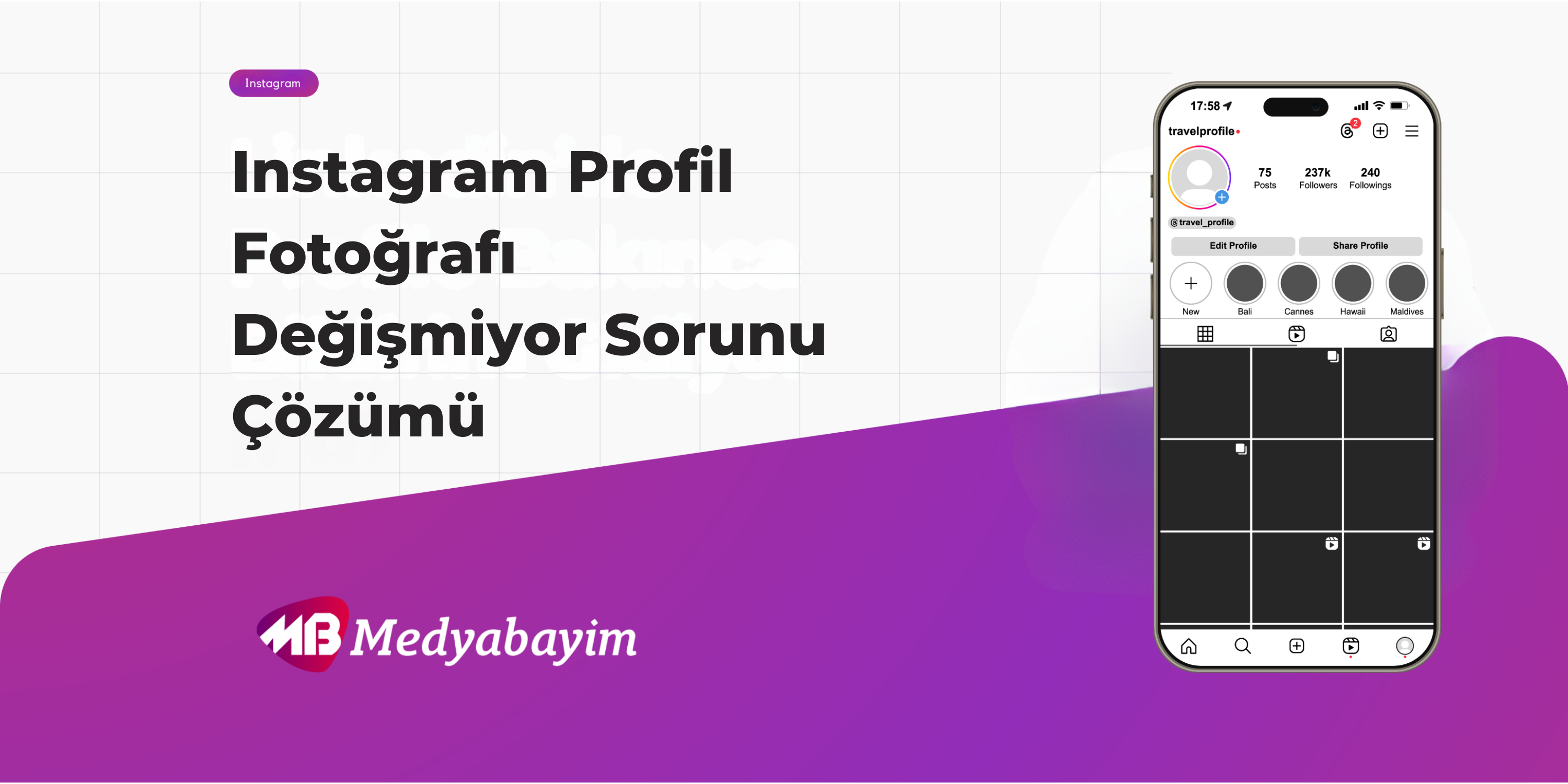 instagram profil fotoğrafı değişmiyor