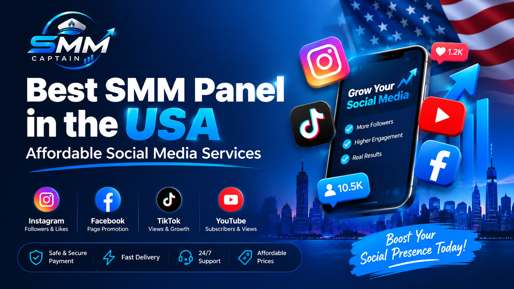 Best SMM Panel USA: Affordable Social Media Services