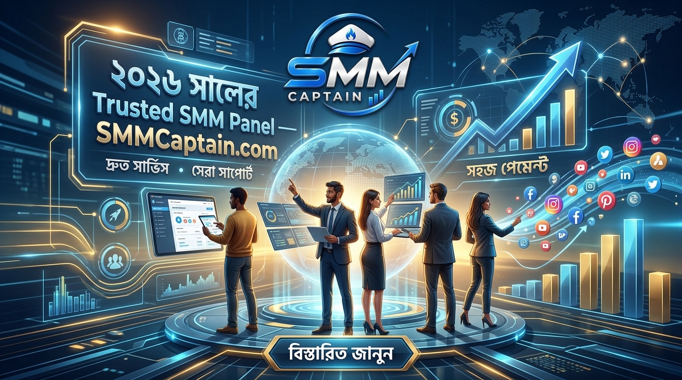 ২০২৬ সালের Trusted SMM Panel হিসেবে SMMCaptain.com 