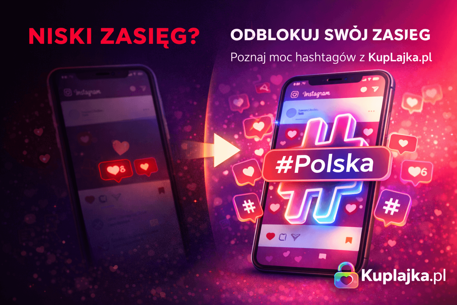 Hashtagi na Instagramie