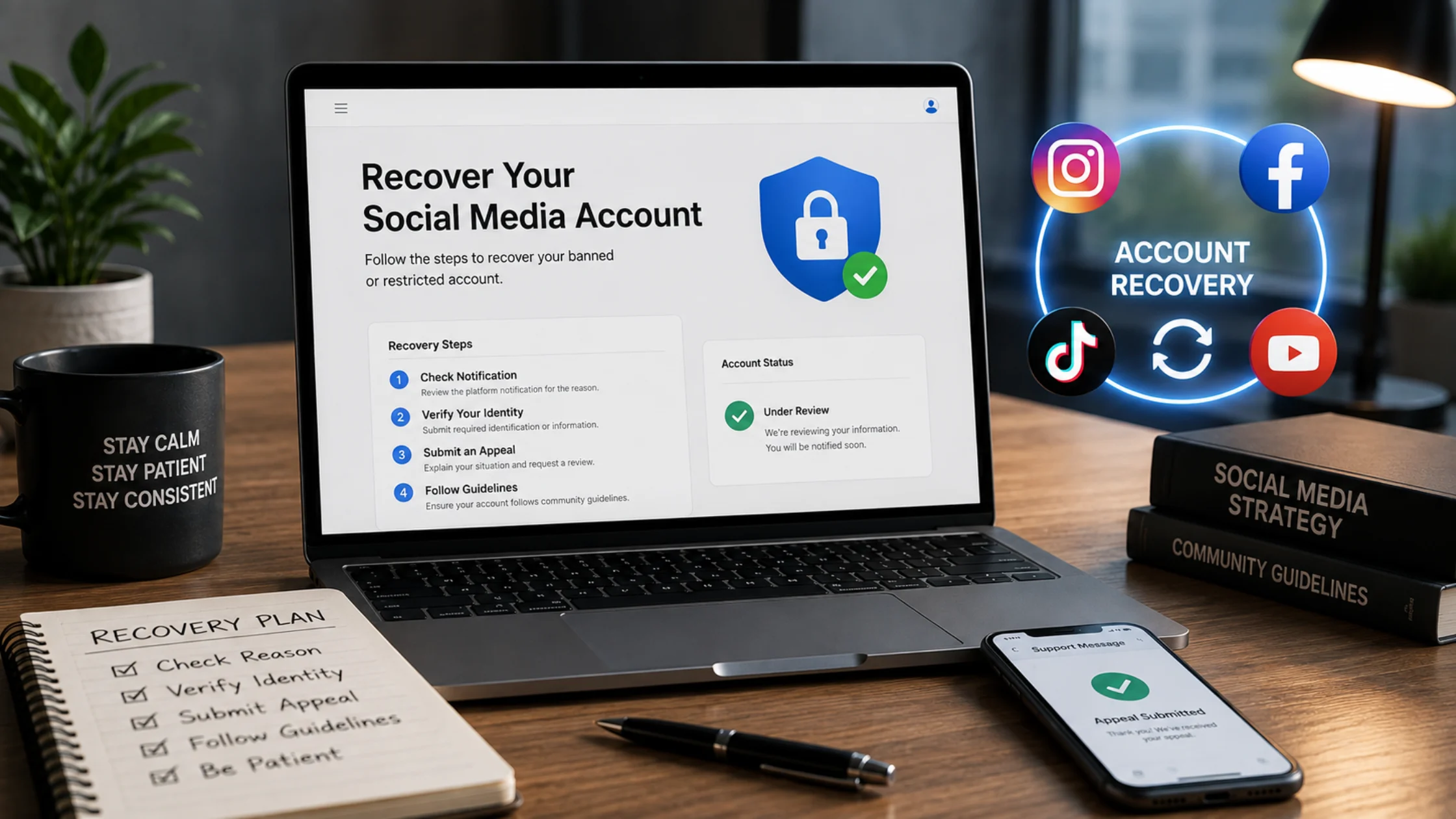 How to recover a banned social media account in 2026 with account appeal process, Instagram recovery, and social media growth strategy