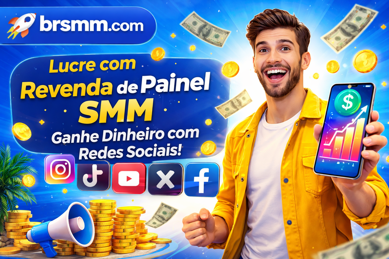 Revenda de Painel SMM: A Forma Mais Inteligente de Ganhar Dinheiro com Redes Sociais