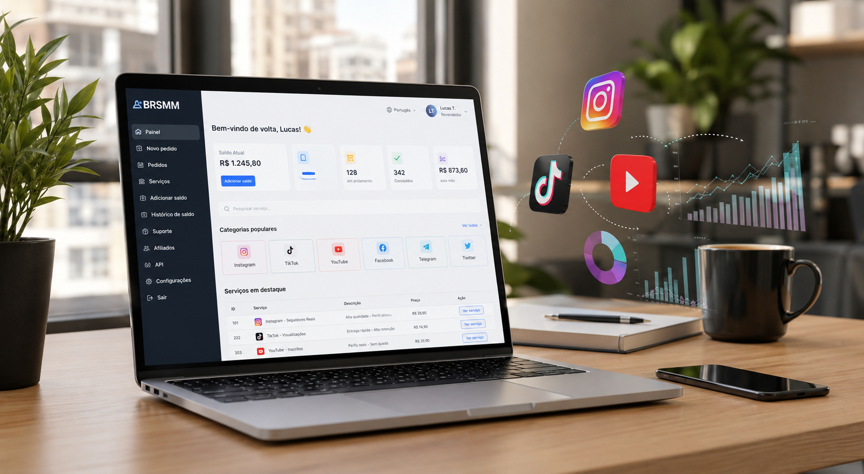 Qual o Melhor Painel SMM para Instagram e TikTok ?