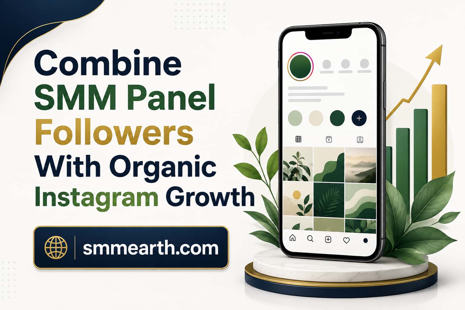 Combine SMM Panel Followers With Organic Instagram Growth