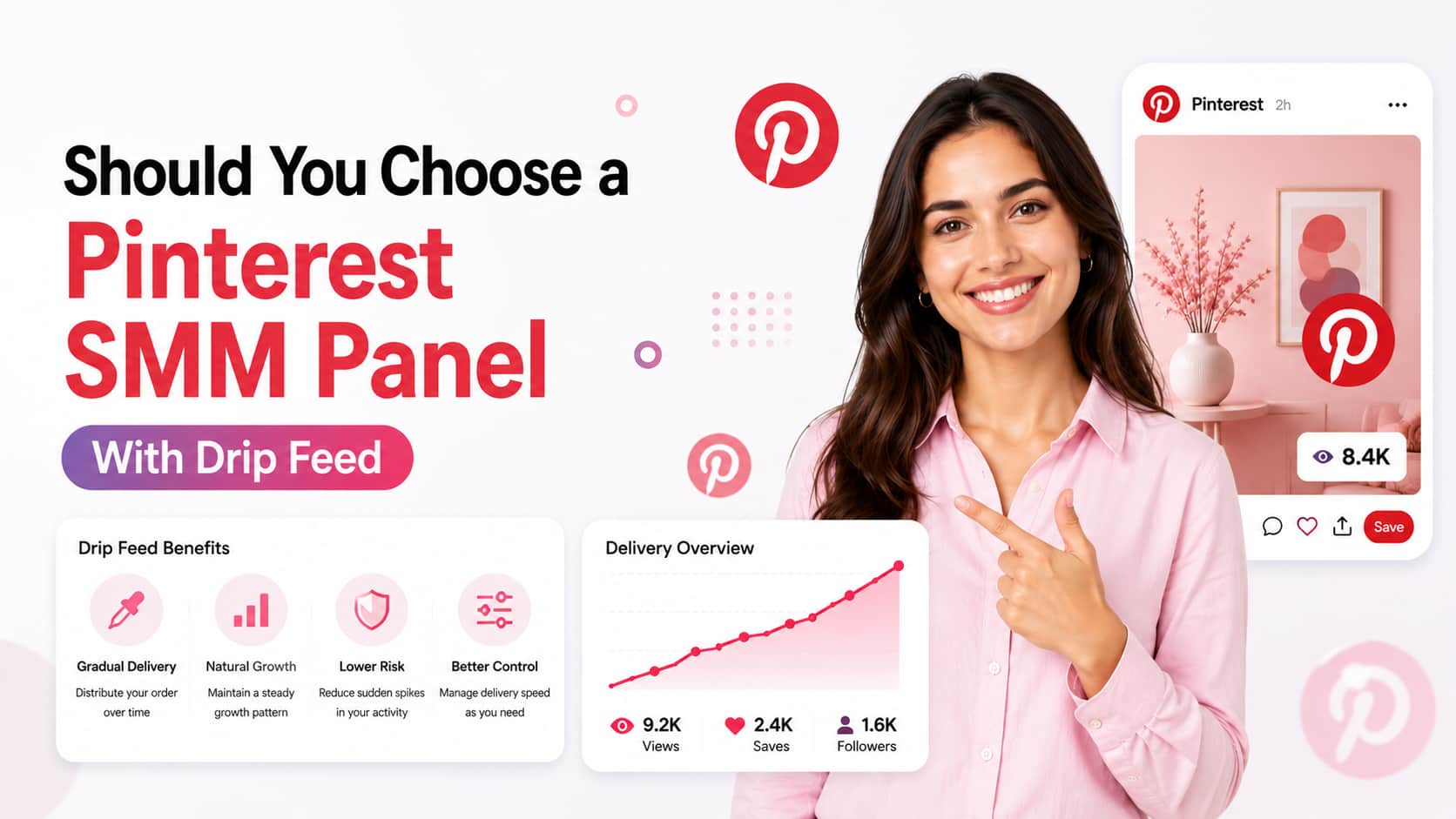 Should You Choose a Pinterest SMM Panel With Drip Feed?