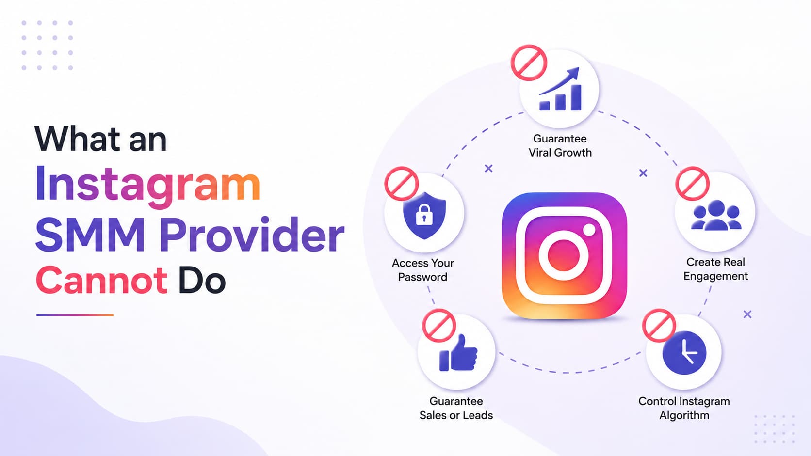 What an Instagram SMM Provider Cannot Do