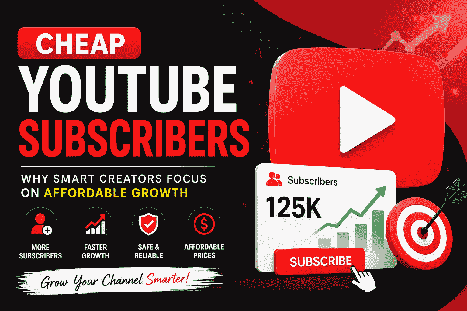 Cheap YouTube Subscribers: Why Smart Creators Focus on Affordable Growth