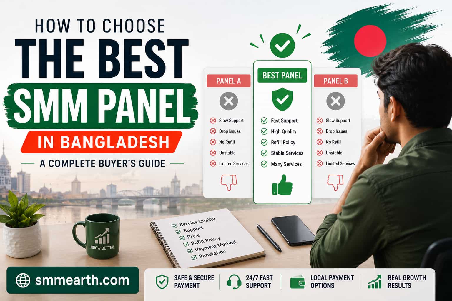How to Choose the Best SMM Panel in Bangladesh: A Complete Buyer's Guide