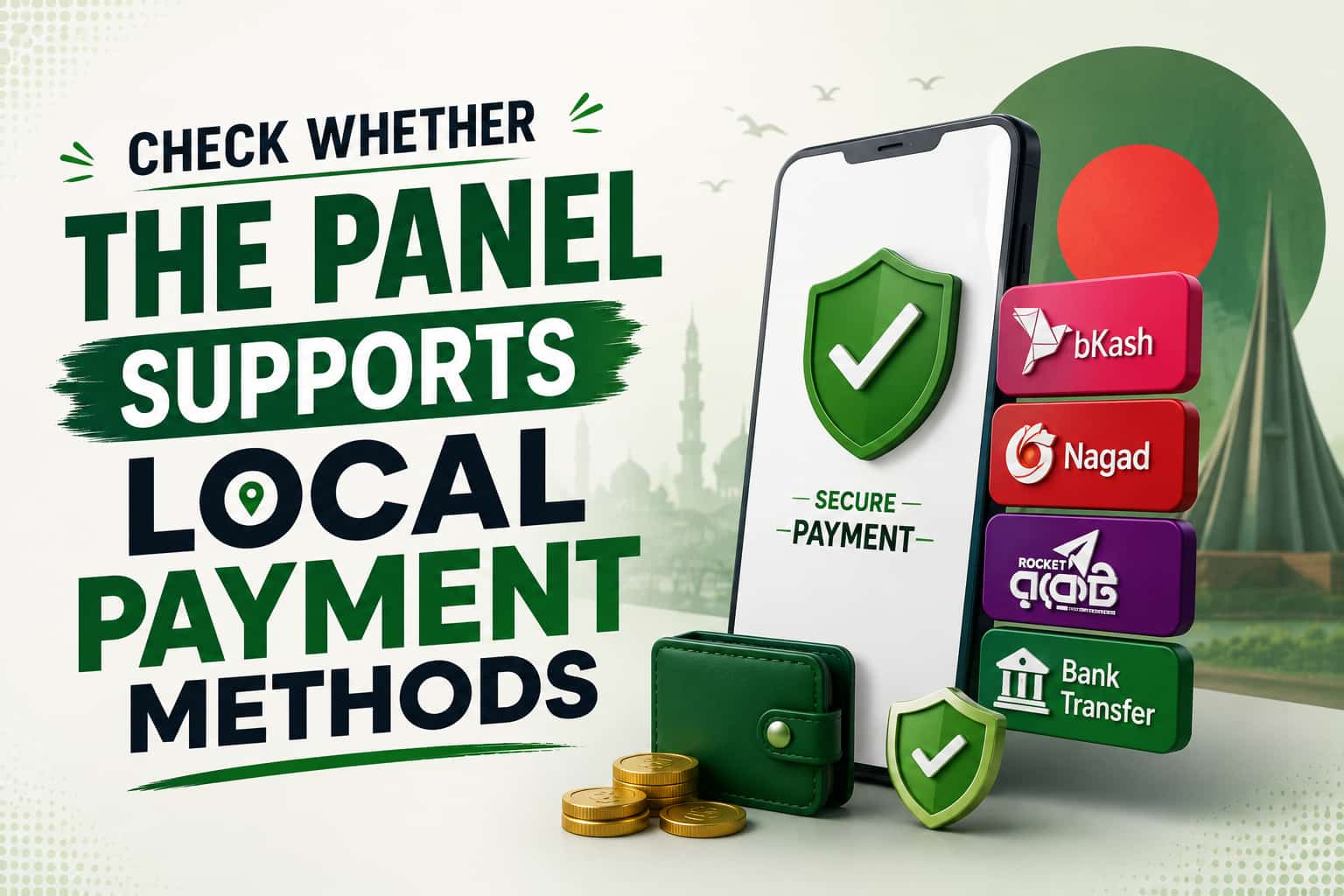 Check Whether the Panel Supports Local Payment Methods