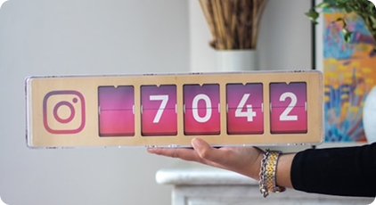 Instagram Growth Success with SMMEarth: 300% Follower Boost in Just 45 Days