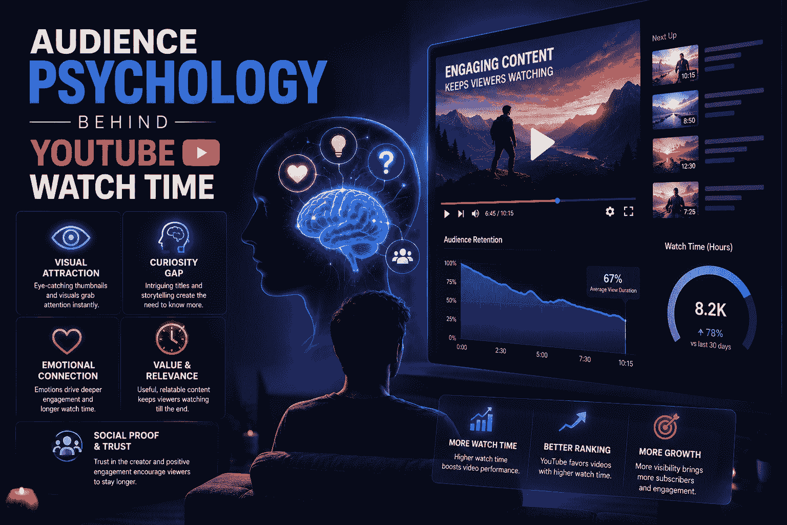 Audience Psychology Behind YouTube Watch Time
