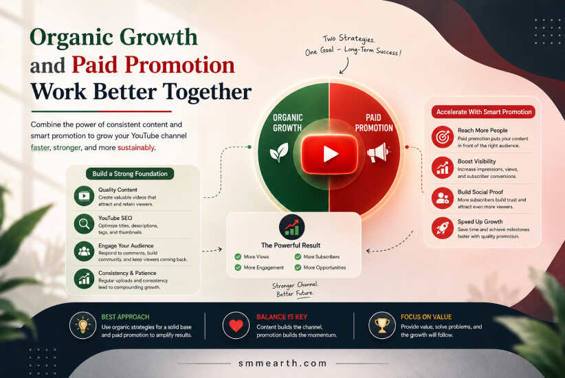 Organic Growth and Paid Promotion Work Better Together