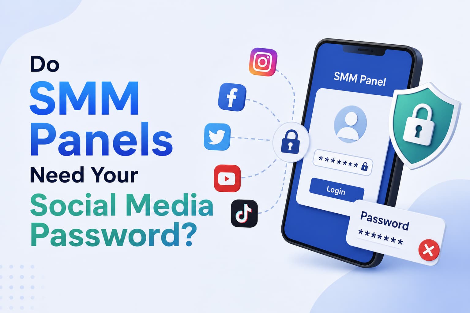 Do SMM Panels Need Your Social Media Password