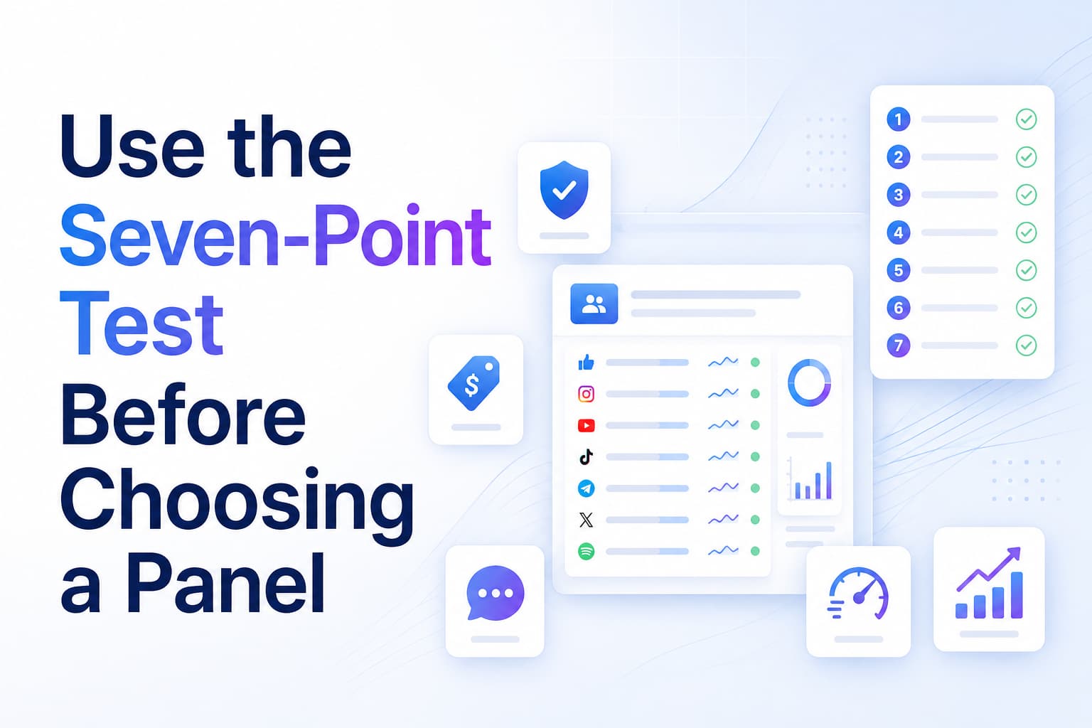 Use the Seven-Point Test Before Choosing a Panel