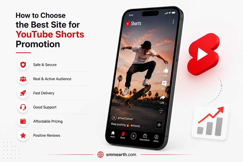 How to Choose the Best Site for YouTube Shorts Promotion
