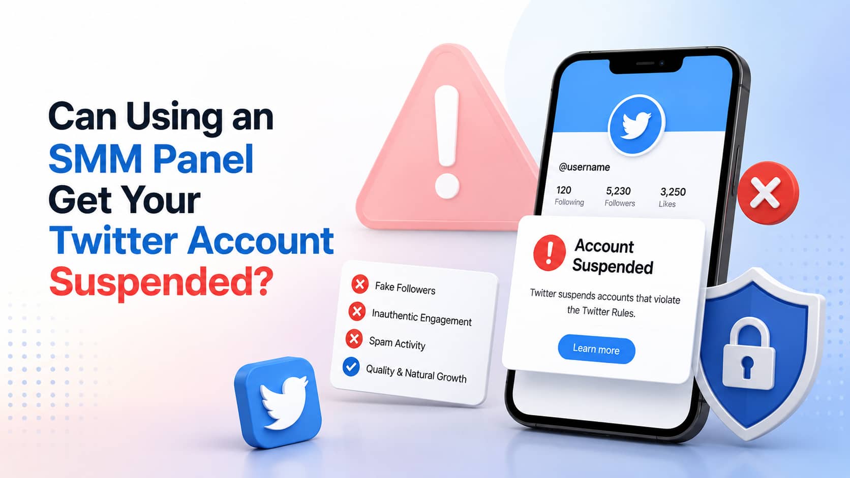 Can Using an SMM Panel Get Your Twitter Account Suspended