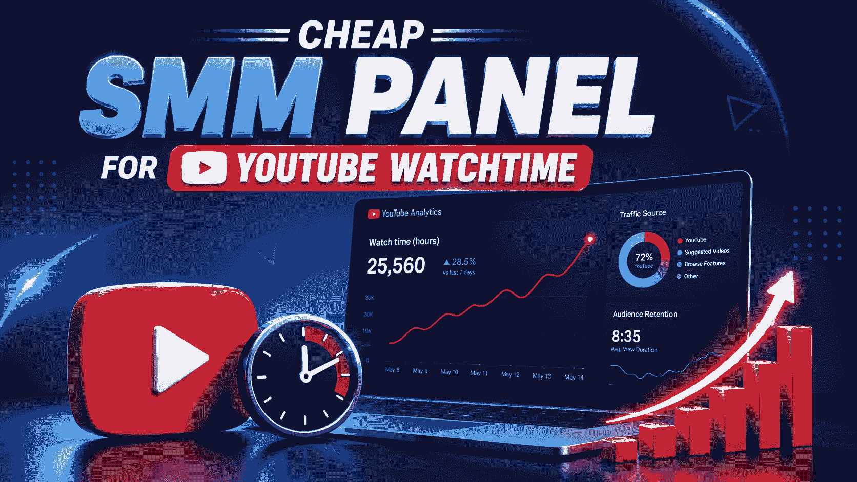 Cheap SMM Panel for YouTube Watchtime: Smarter Growth Without Overspending