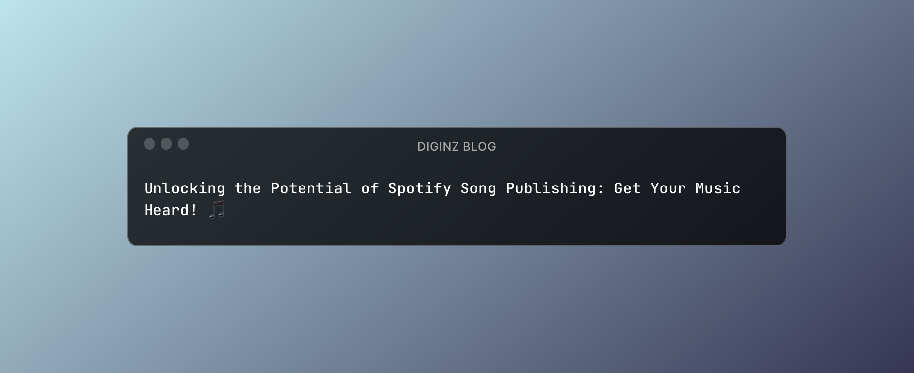 Unlocking the Potential of Spotify Song Publishing: Get Your Music Heard! 🎵