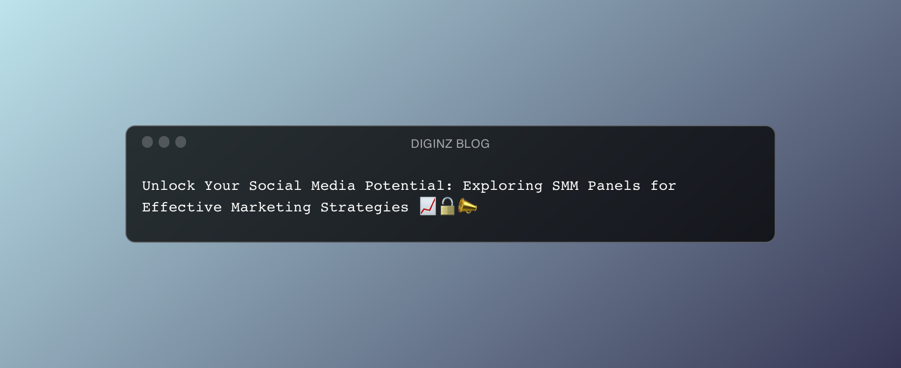 Unlock Your Social Media Potential: Exploring SMM Panels for Effective Marketing Strategies