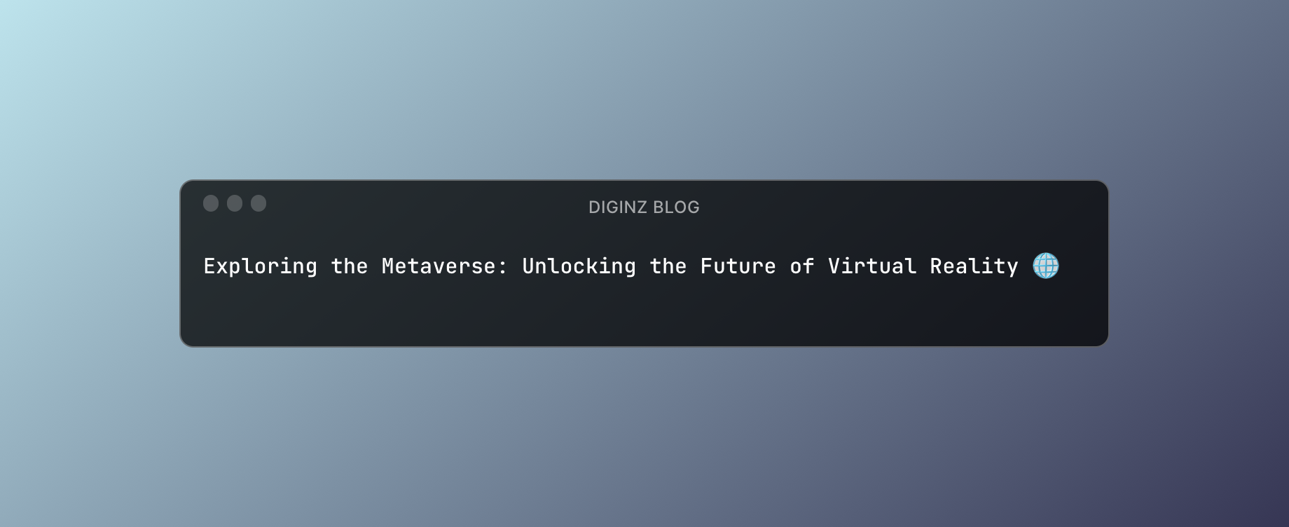 Exploring the Metaverse: Unlocking the Future of Virtual Reality 🌐