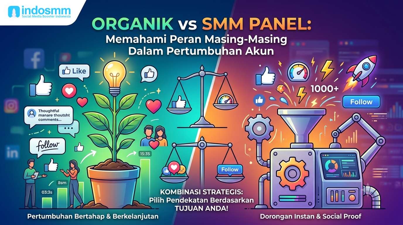 Organik vs SMM Panel