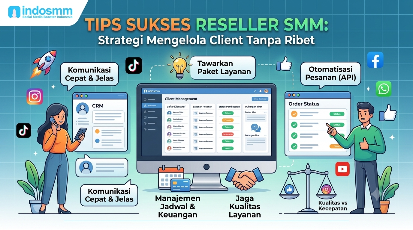 Cara Memulai Bisnis Reseller SMM Panel dengan Modal Kecil