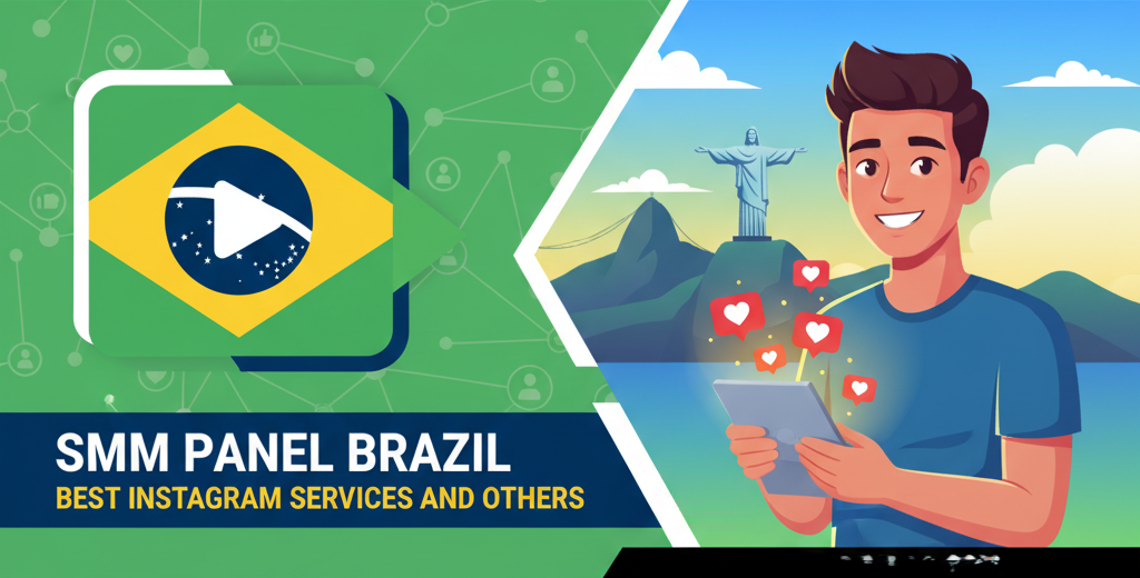 SMM Panel Brazil: el mejor painel SMM Brasil para Instagram y TikTok