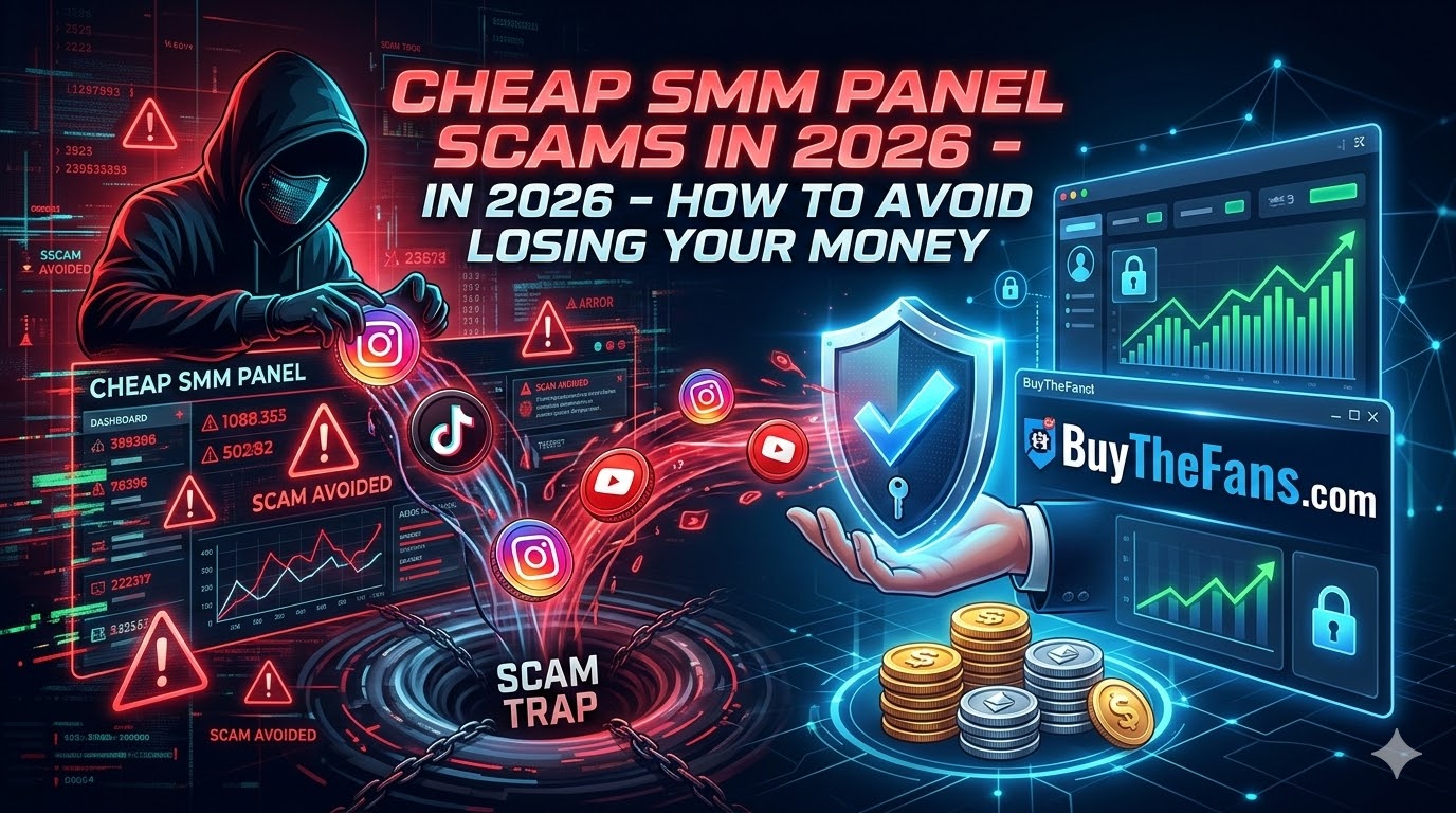 Estafas de Paneles SMM Baratos en 2026 – Cómo Evitar Perder Dinero