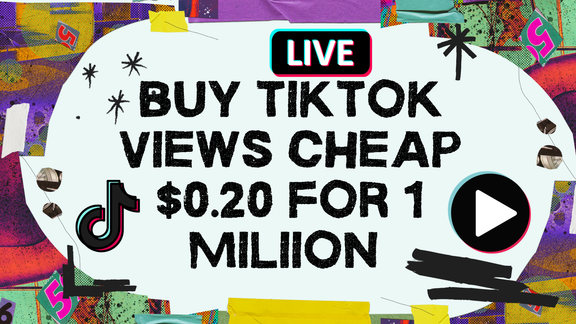 buy tiktok views cheap $0.20 for 1 Miliion