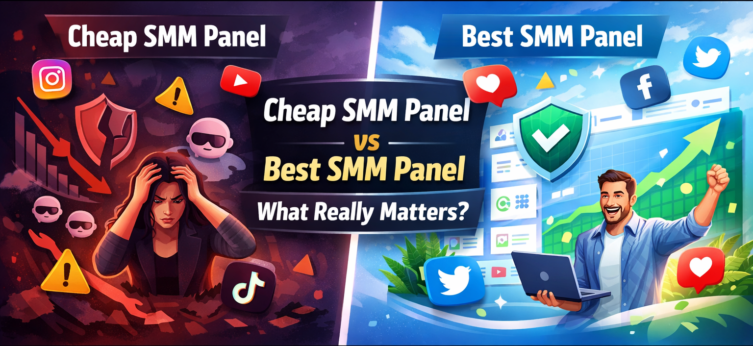 Cheap SMM Panel vs Best SMM Panel – Qué es lo que realmente importa
