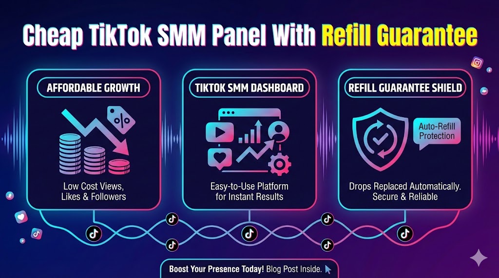 Cheap TikTok SMM Panel With Refill Guarantee