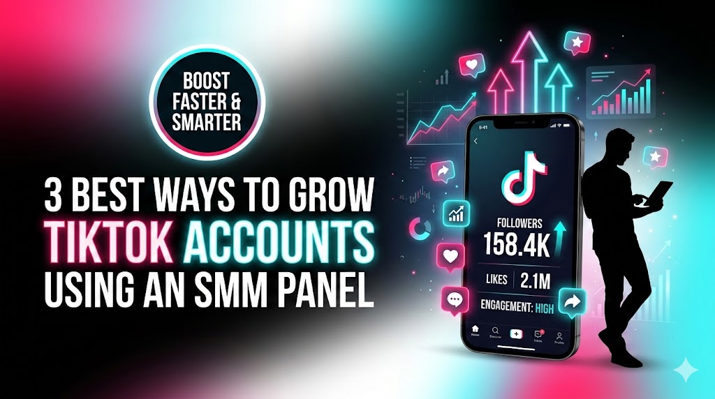 3 Mejores Formas de Crecer en TikTok con un Panel SMM (Guía Estratégica)