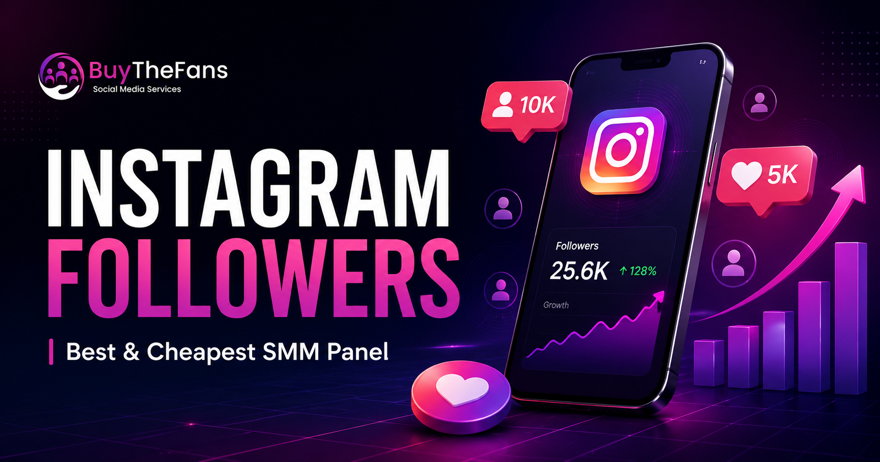 El mejor y más barato panel SMM para seguidores de Instagram