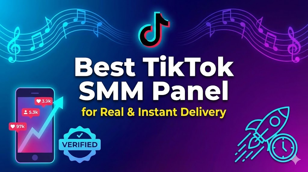 Mejor TikTok SMM Panel para entrega real e instantánea, crecimiento rápido y seguro en TikTok, soporte para creadores y marcas