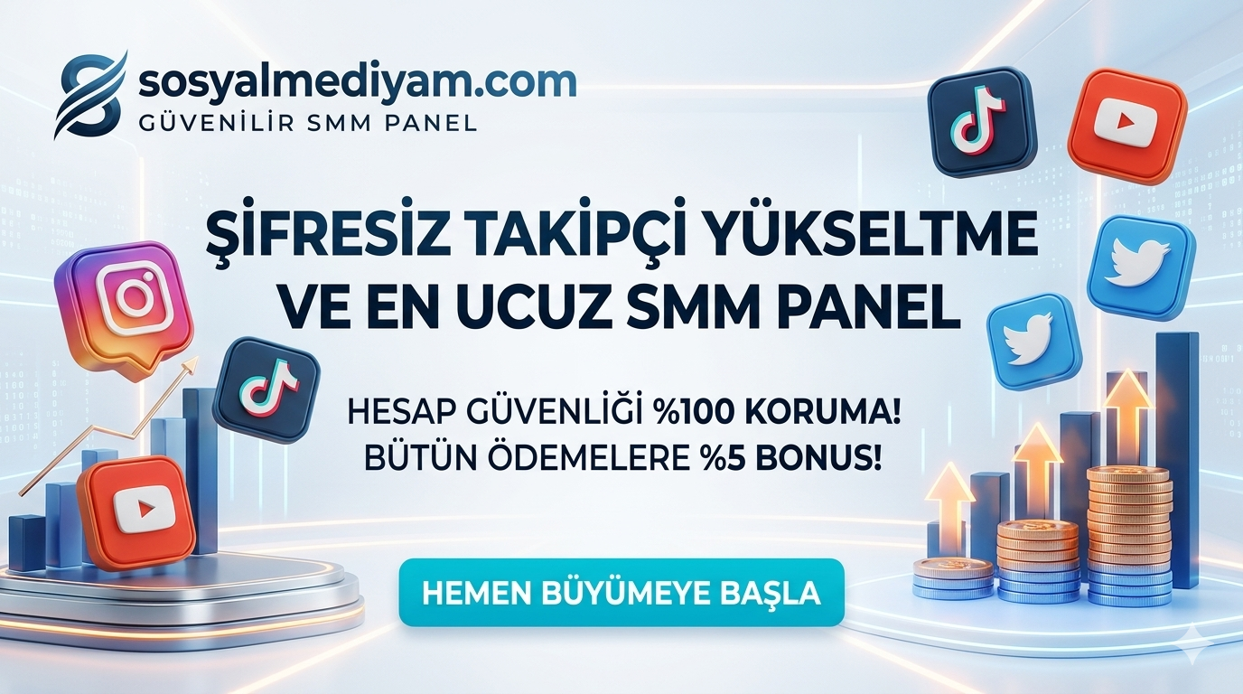 Şifresiz Takipçi Yükseltme | En Ucuz SMM Panel - Sosyalmediyam