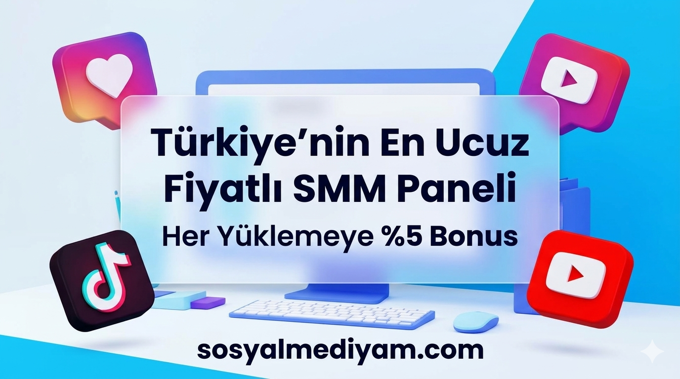 Türkiye’nin En Ucuz Fiyatlı SMM Paneli | Sosyalmediyam.com